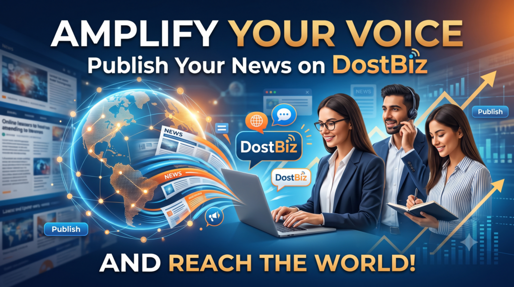 Amplify Your Voice: Publish Your News on DostBiz and Reach the World!